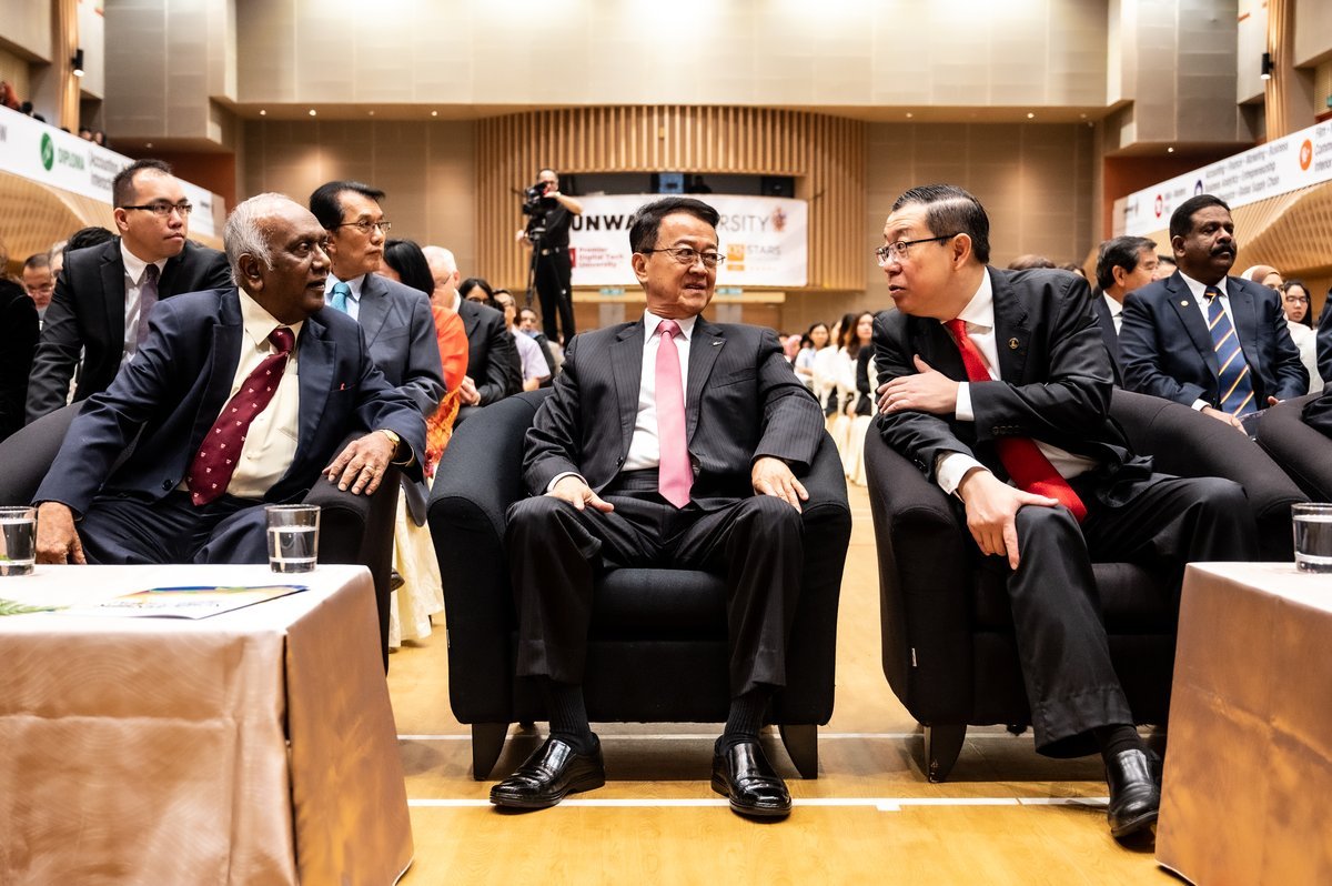 Corporate event photography by Terrence Low — Sunway University ceremony, Malaysia